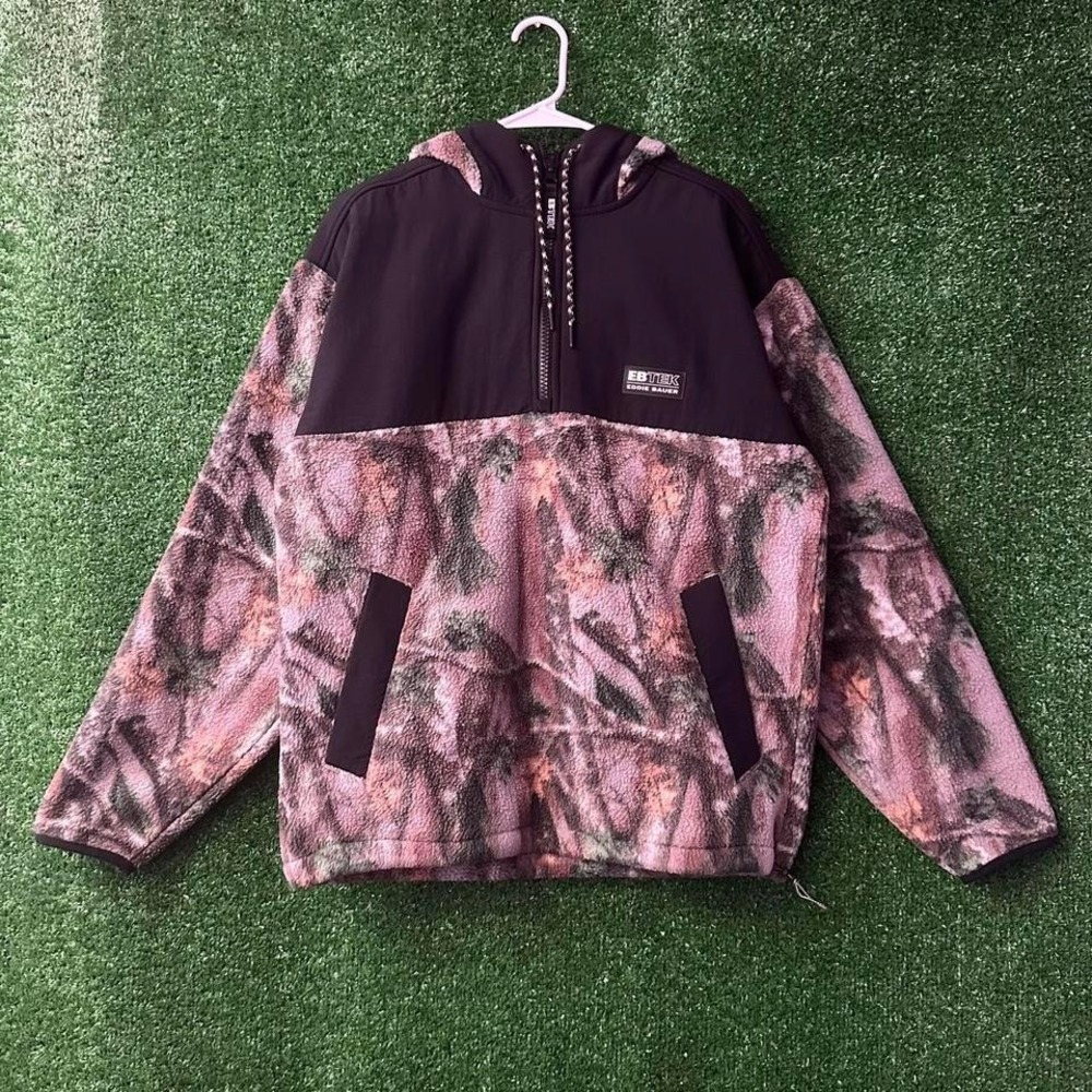 Eddie Bauer Realtree Camo fleece hoodie‎